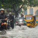 Chennai Rains : చెన్నైలో రోడ్లన్నీ జలమయం..