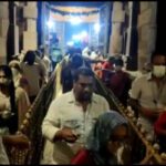 Srisailam Devotees Rush : భక్తులతో కిక్కిరిసిన శ్రీశైలం ఆలయం.. ముక్కంటి దర్శనానికి నాలుగు గంటలు