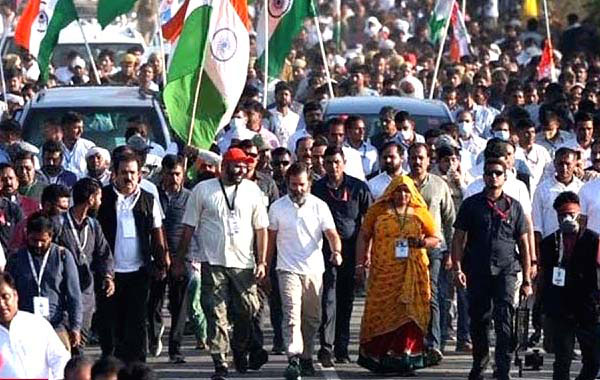 Rahul Gandhi has reached 100 days Bharat Jodo Yatra