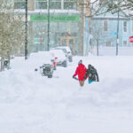 Snow Storm : అమెరికాలో మంచు విలయం.. పొంచిఉన్న వరద ముప్పు..