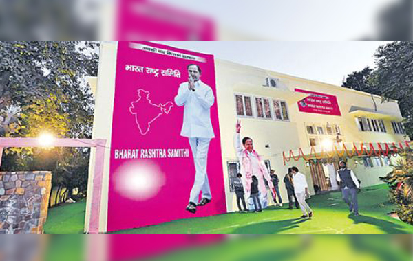 KCR to open BRS central office in Delhi today