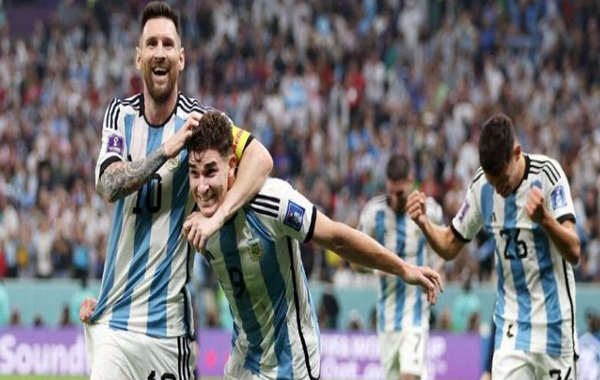 Argentina reached the final of the FIFA World Cup