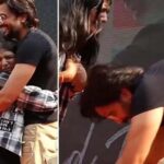 Riteish Deshmukh : అభిమాని కాళ్లు ప‌ట్టుకున్న హీరో.. వీడియో వైర‌ల్‌