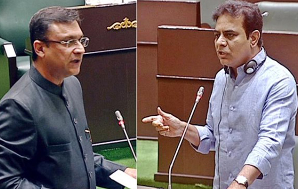 Akbaruddin fire on BRS government in TS Assembly