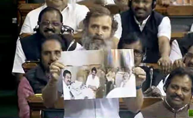RahulGandhi: అదానీ వెనుక సర్కారీ షాడోస్ ఎవరు? పార్లమెంట్లో రాహుల్ నిలదీత..