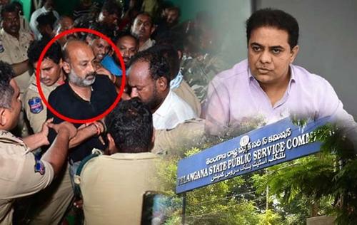TSPSC: బండి అరెస్ట్ వెనుక పొలిటికల్ స్కెచ్?.. కేటీఆర్‌ను సేవ్ చేయడం కోసమేనా?