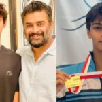 Hero Madhavan’s son’s records:-హీరో మాధవన్ కుమారుడి రికార్డులు.. స్విమ్మింగ్‌లో 5 గోల్డ్ మెడల్స్ 
