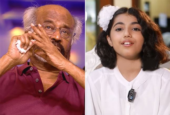 Meena is the daughter who made Rajinikanth cry