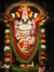 Jamalapuram :- Lord Venkateswara shining on a needle-like mountain