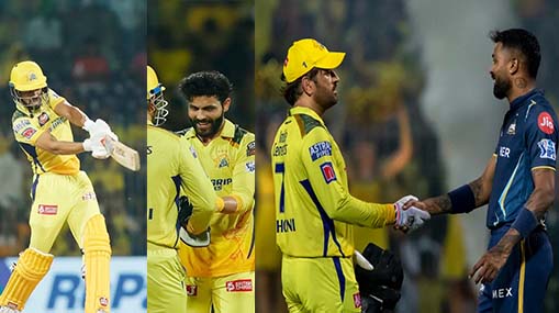 Chennai team reached the final of the IPL for the tenth time.