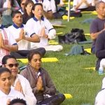 Yoga: అమెరికాలో మోదీ యోగా.. గిన్నిస్‌ రికార్డ్స్‌లో ఎంట్రీ..