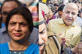 Manish Sisodia who could not see his wife even after going home