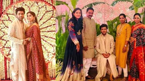 Sharwanand's wedding photos are viral on social media