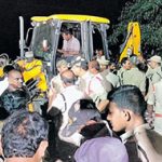 TDP : మంత్రి ఇలాకాలో అర్ధరాత్రి ఉద్రిక్తత.. ఎంపీ, ఎమ్మెల్యే నిరసన.. ఎందుకంటే..?