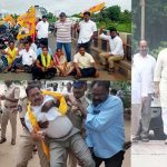 TDP leaders protest : టీడీపీ ఆందోళనలు.. ఏపీలో టెన్షన్ వాతావరణం..