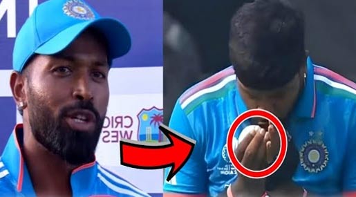 Rohit Sharma :హిట్ మ్యాన్ మజిల్ పవర్.. అంపైర్ షాక్..