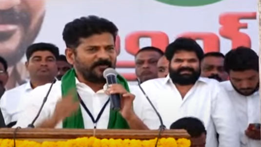 Revanth Reddy speech: 'మేడిగడ్డ మీద నుంచి కర్ణాటకకు పోదాం రా'.. కేసీఆర్‌కు రేవంత్ సవాల్!