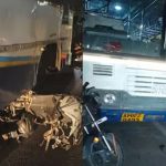 Bus Accident : అనంతలో ఆర్టీసీ బస్సు బీభత్సం.. నుజ్జునుజ్జైన బైకులు