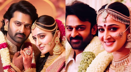 Prabhas - Anushka : డార్లింగ్ కు స్వీటీతో పెళ్లి.. ఏఐ ఫోటోలు వైరల్..
