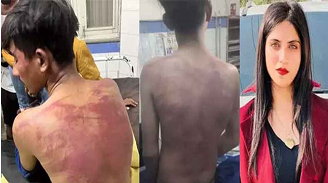 Employer beats Dalit | వేతనం అడిగినందుకు దళిత యువకుడి నోట్లో చెప్పులు పెట్టి..