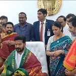 Revanth Reddy : సచివాలయానికి సీఎం రేవంత్.. గ్రాండ్ ఎంట్రీ..
