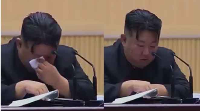 Kim Jong UN | మహిళల ముందు కన్నీరు పెట్టిన ఉత్తర కొరియా నియంత
