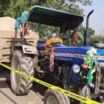 Sand Mafia : ఇసుక మాఫియా హల్ చల్.. అటవీశాఖ సిబ్బంది కారును ఢీకొట్టిన ట్రాక్టర్..