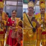 Indigo Airlines: అయోధ్యకు విమాన సర్వీస్‌లు.. సీతారామలక్ష్మణ వేషధారణలో ఇండిగో సిబ్బంది..