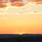 Inuvik sunrise : నెలరోజులకి సూరీడొచ్చాడు..!
