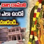 Ayodhya Bala Rama Pran Pratishta : అయోధ్య బాల రాముని విగ్రహం ఎలా ఉందో మీరేచూడండి..