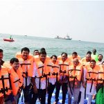 Floating Bridge : పర్యాటకులకు గుడ్ న్యూస్.. విశాఖలో ఫ్లోటింగ్ బ్రిడ్జి ప్రారంభం..