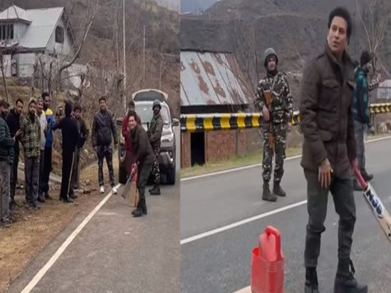 Sachin Tendulkar @ Kashmir:  'క్రికెట్ & కాశ్మీర్.. స్వర్గంలో ఒక మ్యాచ్'.. సచిన్