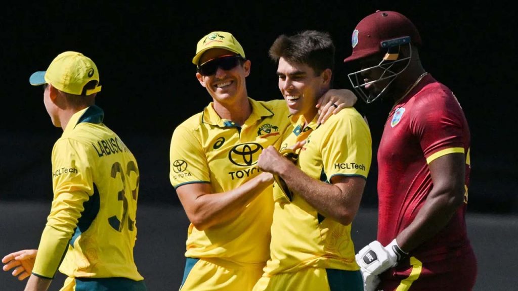 Australia vs West Indies 3rd ODI