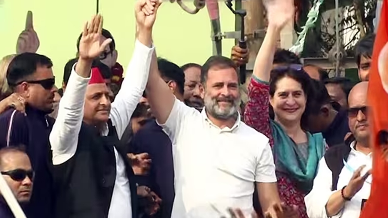 Akhilesh Yadav participated in Nyaya Yatra