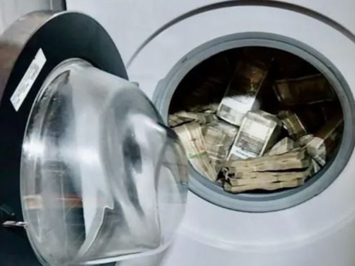 Cash in Washing Machine