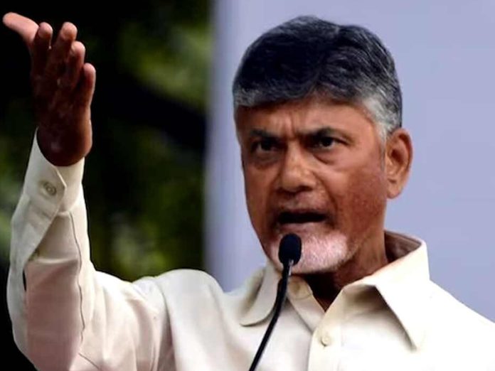 Chandrababu comments on containers