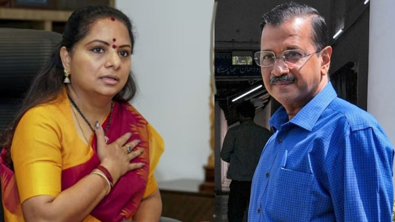 ED investigate both kavitha and kejriwal in custody 