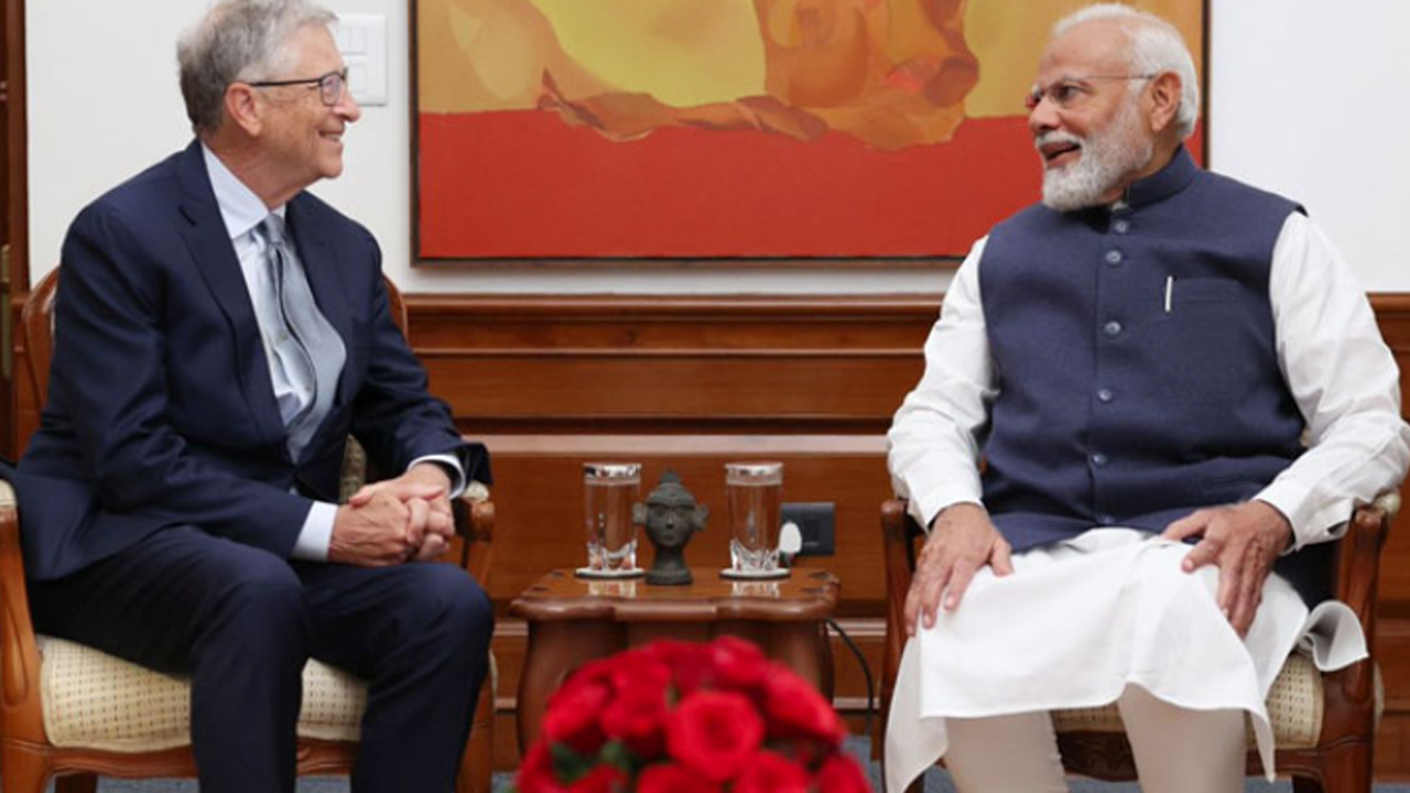 Bill Gates meets PM Modi