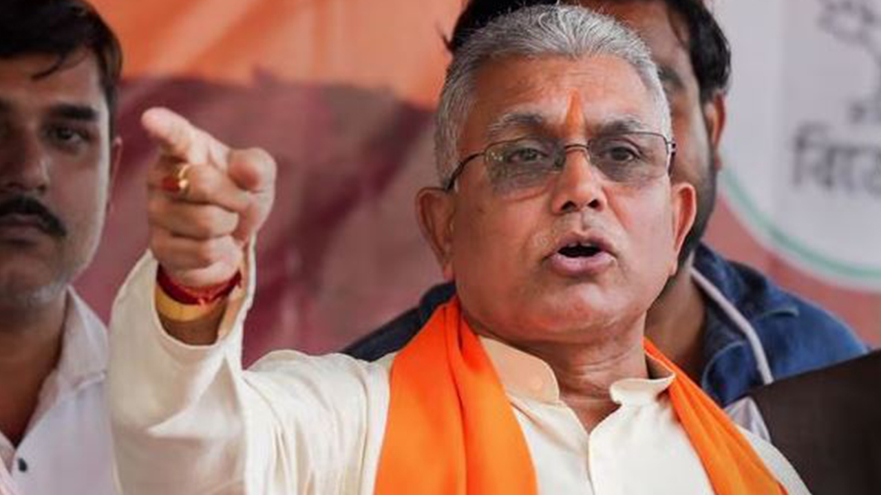 Bjp Dilip Ghosh controvorsial comments on CM Mamata
