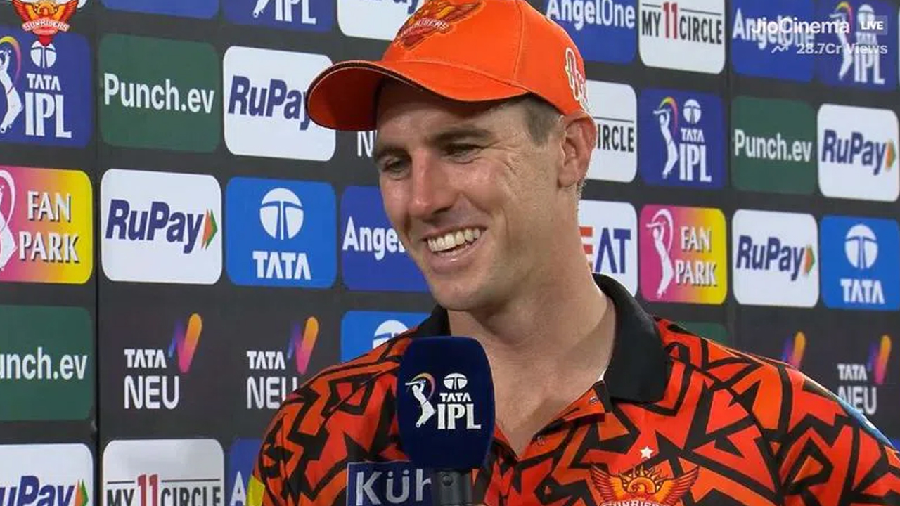 Pat cummins comment on SRH vs MI match