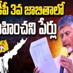 TDP MLA Candidates 3rd List: టీడీపీ 3వ జాబితాలో ఊహించ‌ని పేర్లు