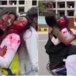 Holi Romance Video: అబ్బాయి బైక్ డ్రైవింగ్.. వెనుక అమ్మాయిల హోలీ రొమాన్స్.. షాక్ ఇచ్చిన పోలీసులు!