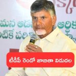 TDP Second List for AP Election 2024: రెండో జాబితా ప్రకటించిన టీడీపీ.. 34 మంది అభ్యర్థులు వీరే!