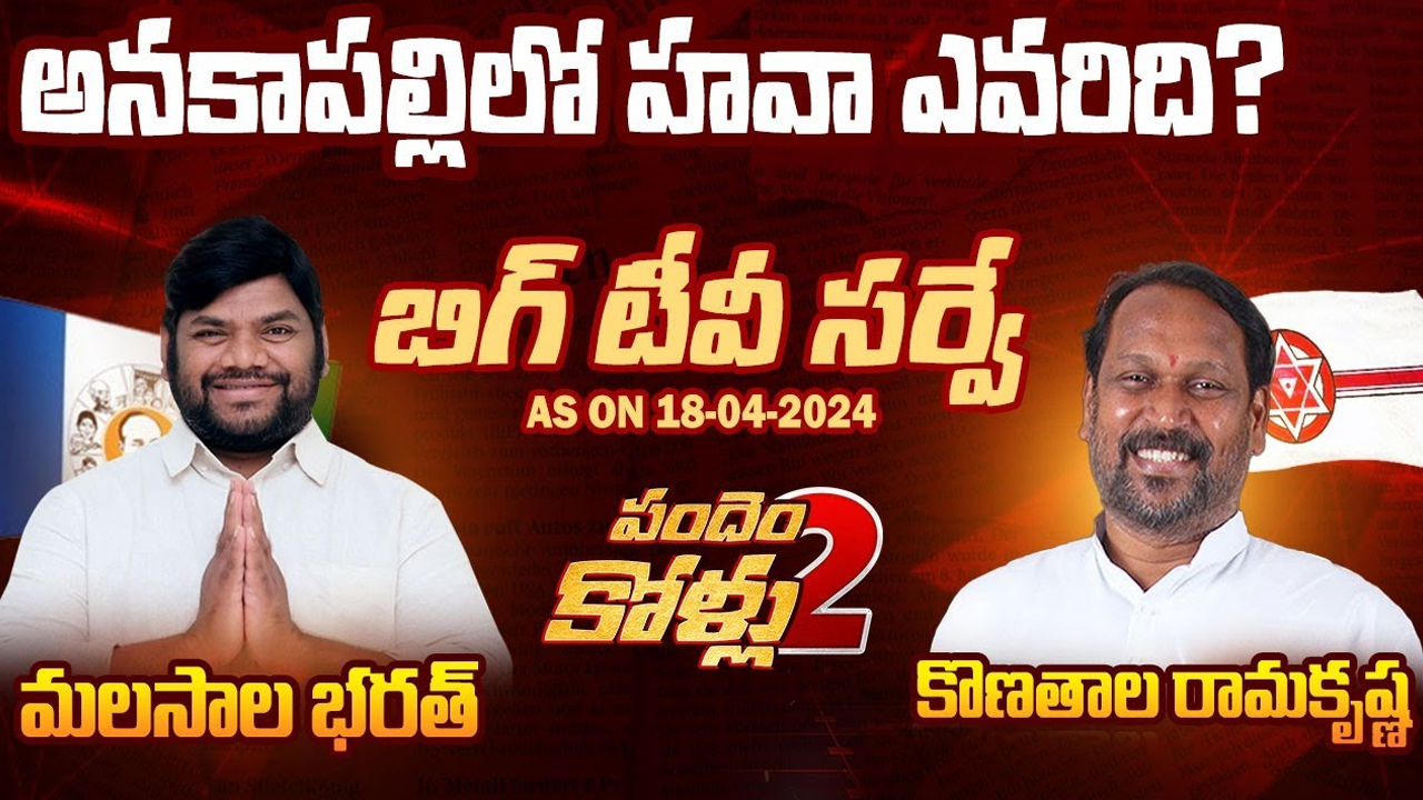 Anakapalli Assembly Constituency: మలసాల భరత్ Vs కొణతాల రామకృష్ణ.. అనకాపల్లిలో హవా ఎవరిది..?