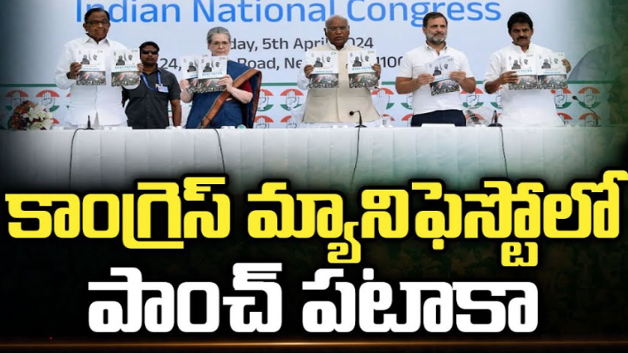 Congress Manifesto 2024 Elections