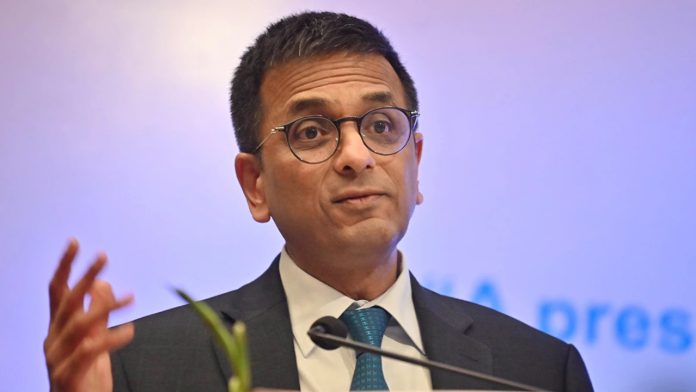 Chief Justice DY Chandrachud