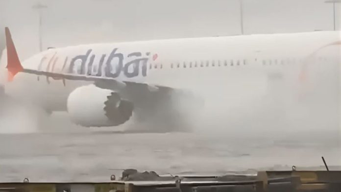 Dubai Airport has been flooded following heavy rains in the city
