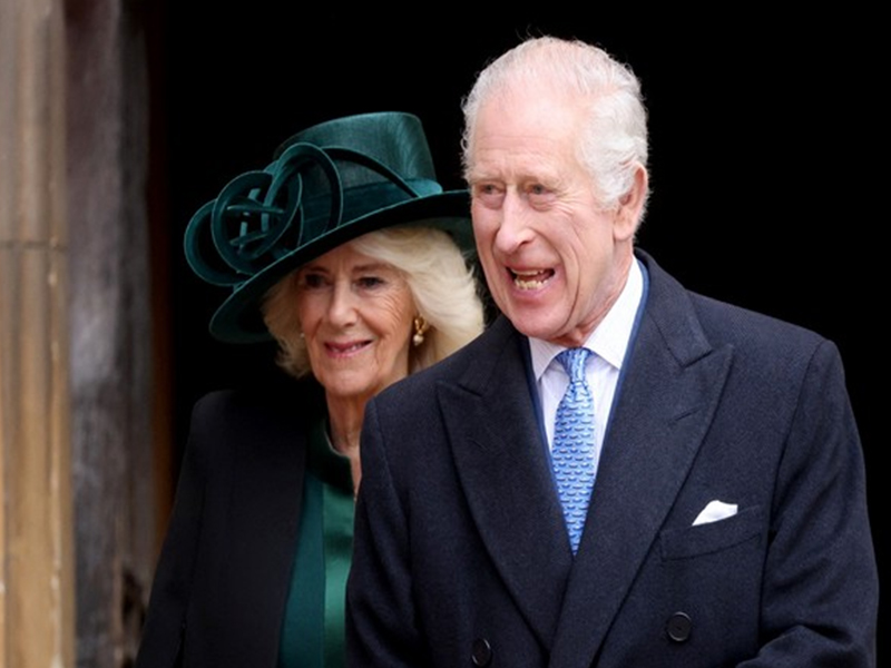 King Charles III  first public appearance: ఆ విషయం తర్వాత.. రాజుగారు బయటికొచ్చారు
