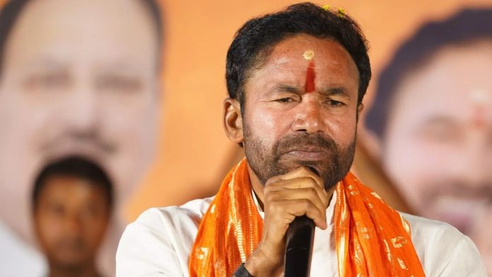 Kishan Reddy comments on brs
