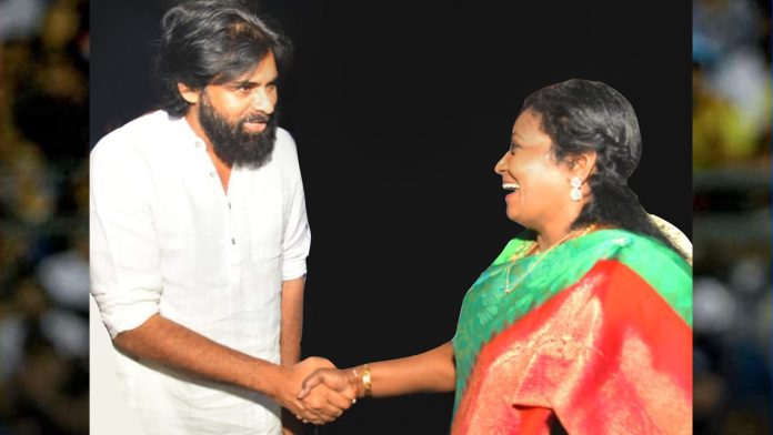 Pawan Kalyan campaign to BJP Candidate Tamilisai Constituency